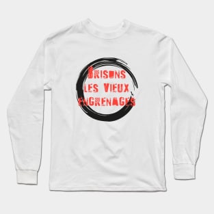 May68 ENGRANAGES (black) Long Sleeve T-Shirt